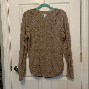 Sonoma Tan Pullover Sweater